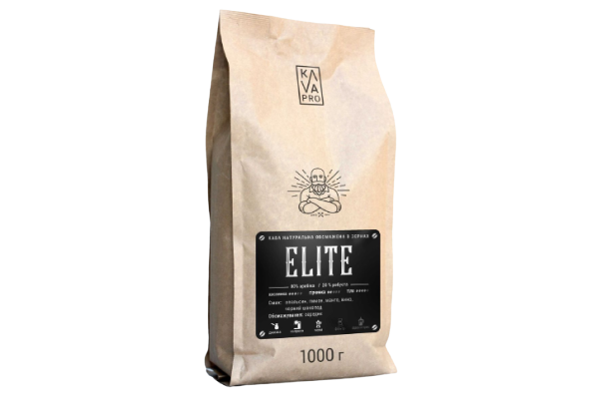 Elite кава в зернах бленд 1 кг