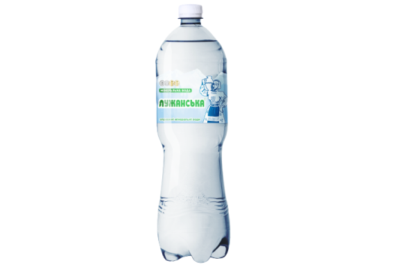 Лужанська, 1,5л. Вода мінеральна сильногазована, ПЕТ (ТМ Алекс). Упаковка 6шт.