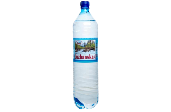 Лужанська-4, 1,5л. Вода мінеральна газована, ПЕТ (ТМ Маргіт). Упаковка 6шт.