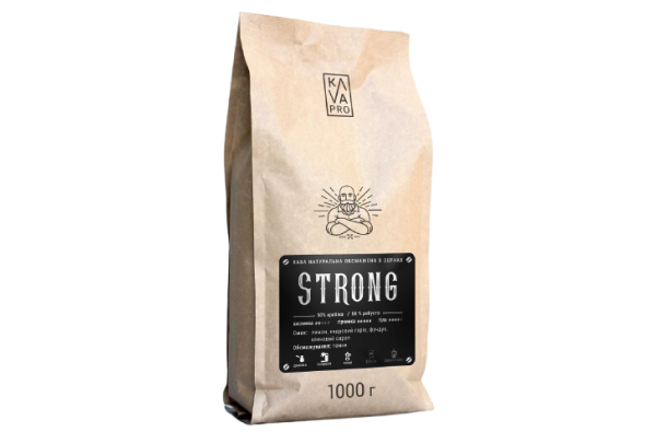 Strong кава в зернах бленд 1 кг