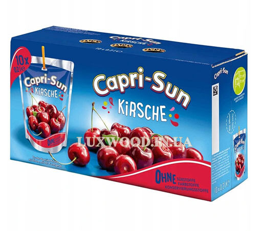 Сік Capri-Sun Вишневий, Упаковка 10 шт.